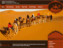 Tablet Screenshot of morocco-trips.com